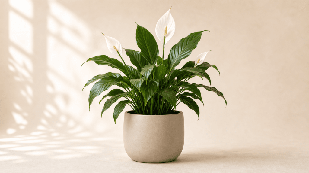 Peace Lily houseplant