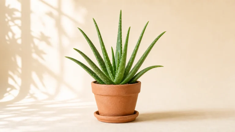 Aloe Vera in a pot