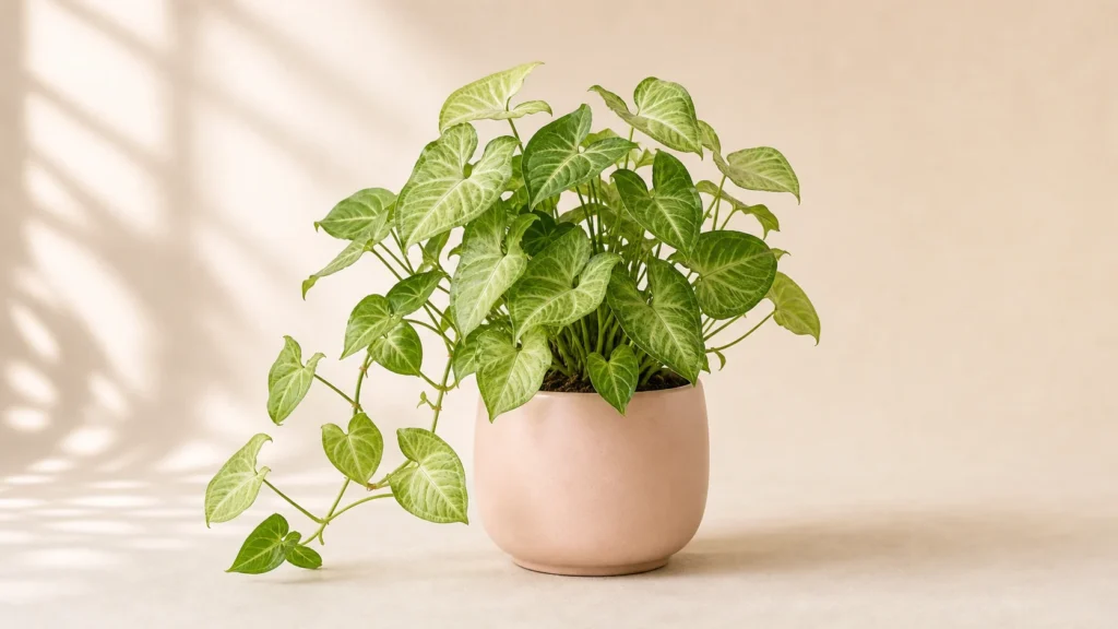 Arrowhead Plant in a pot
