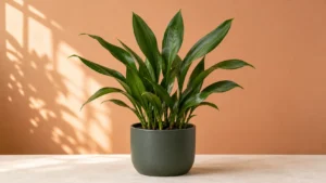 Cast Iron Plant in a pot