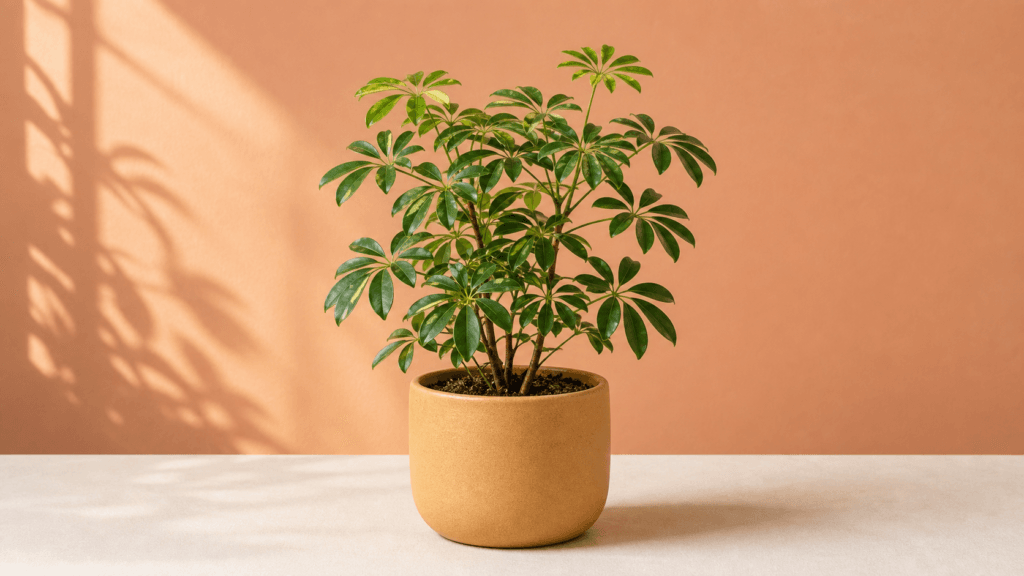 Dwarf Umbrella Tree houseplant