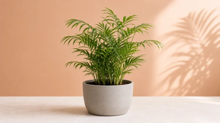 Parlor Palm in a pot
