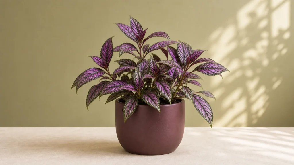 Persian Shield in a pot