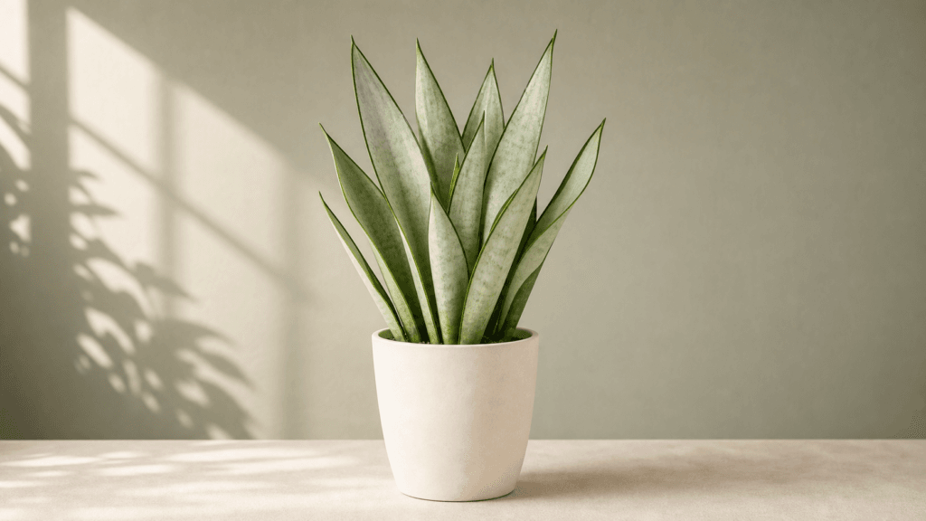 Snake Plant Moonshine houseplant