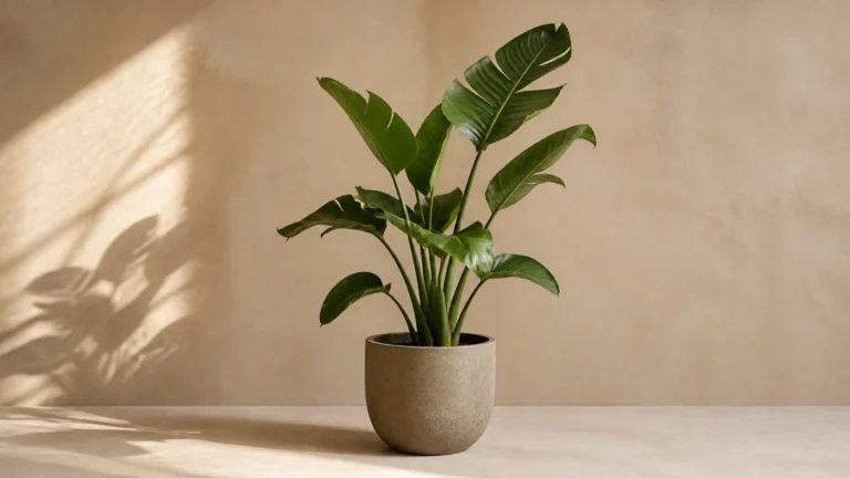 Bird of Paradise in a pot