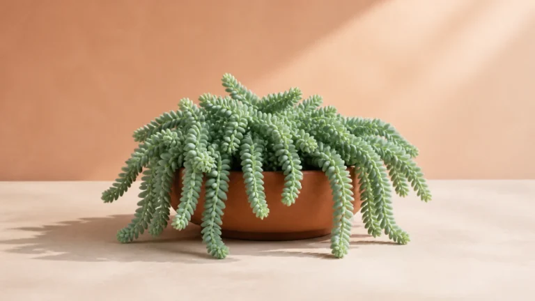 Burro's Tail in a pot