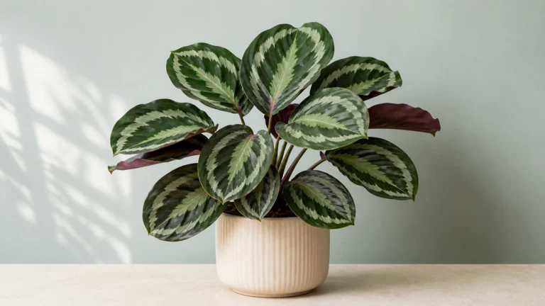 Calathea Medallion in a pot