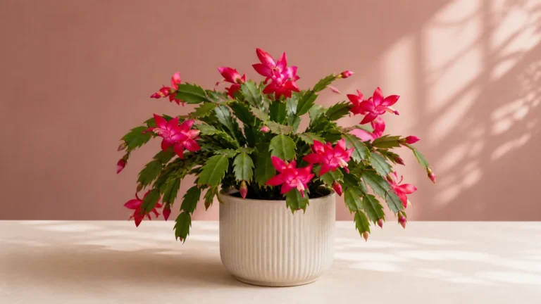 Christmas Cactus in a pot
