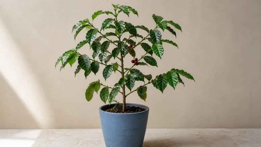 Coffee Plant in a pot