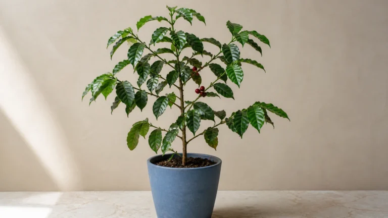 Coffee Plant in a pot