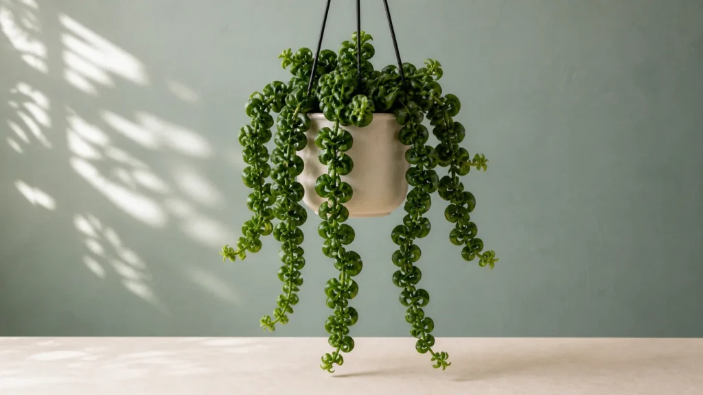 Hindu Rope Plant in a pot