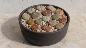 Lithops in a pot