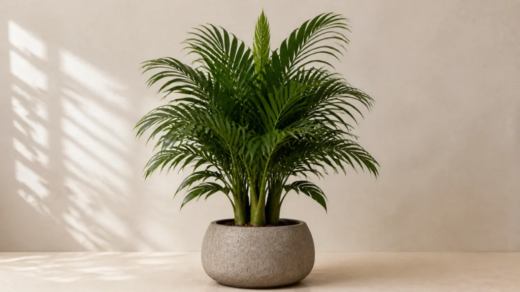 Majesty Palm in a pot