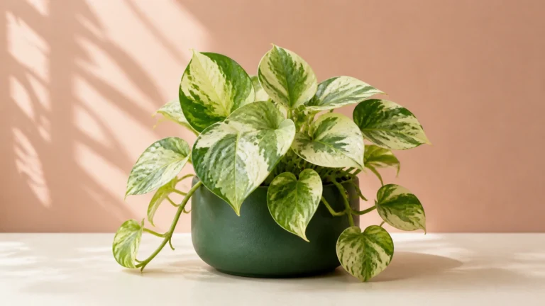 Manjula Pothos in a pot