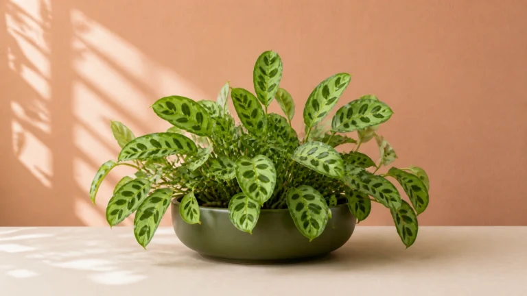 Rabbit's Foot Prayer Plant in a pot