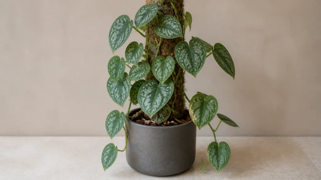Satin Pothos in a pot