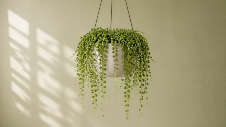 String of Pearls in a pot
