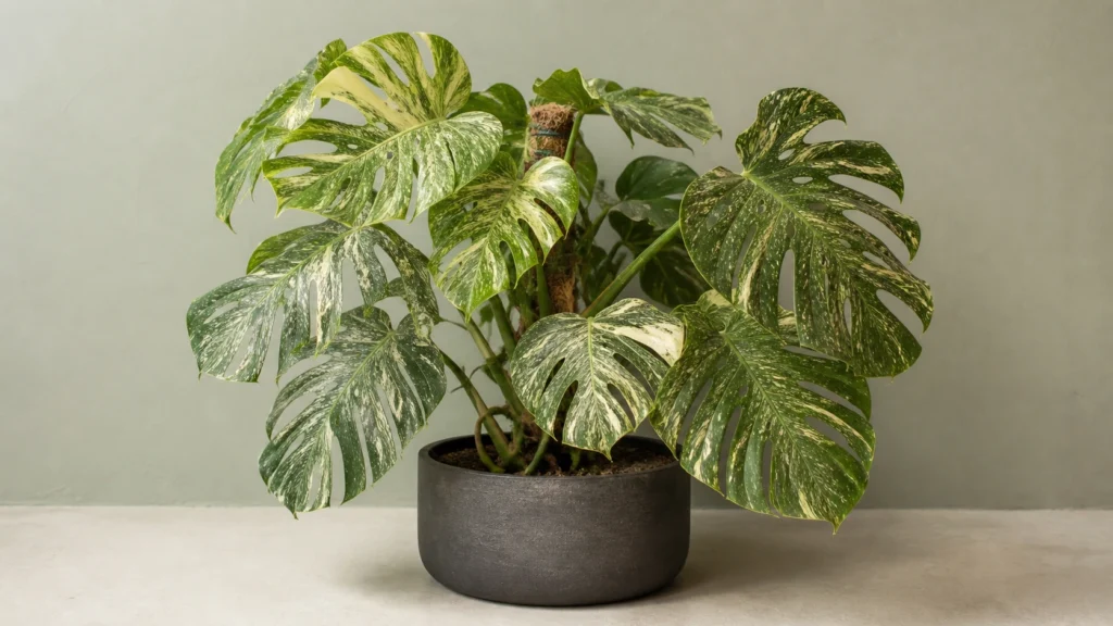 Monstera Thai Constellation in a pot