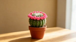Dwarf Chin Cactus in a pot
