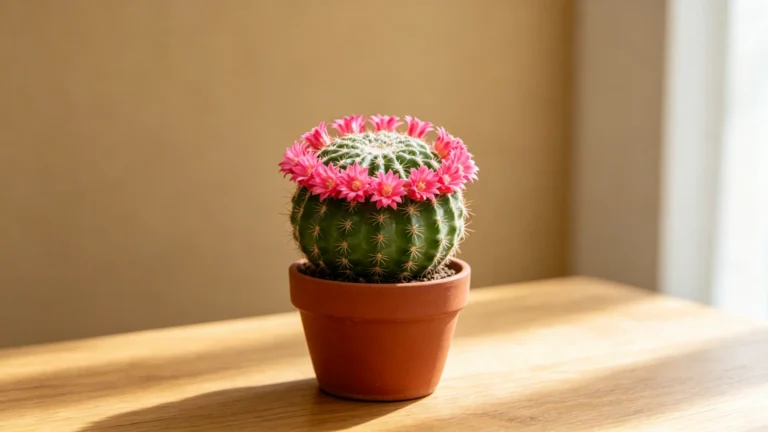 Dwarf Chin Cactus in a pot
