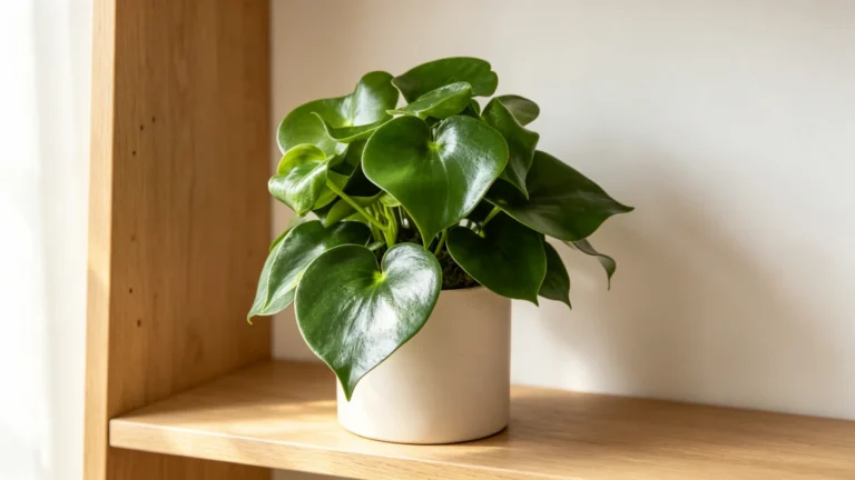Raindrop Peperomia in a pot