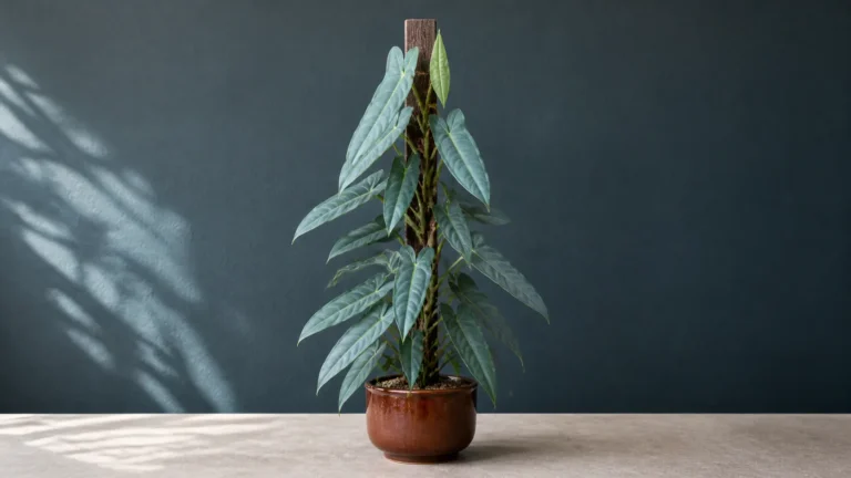 Silver Sword Philodendron in a pot
